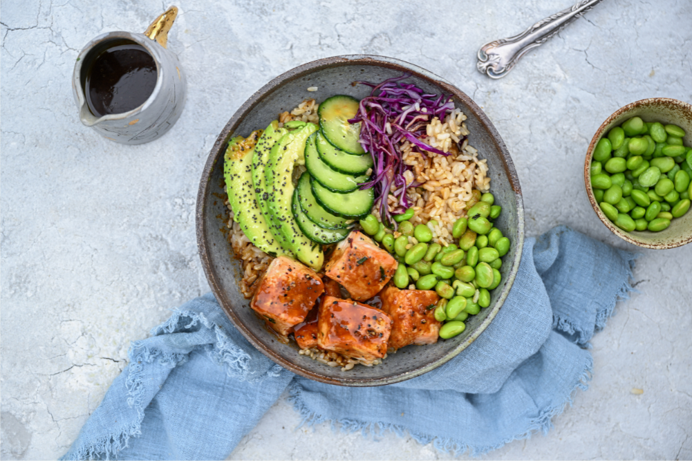 Miso Salmon Bowls