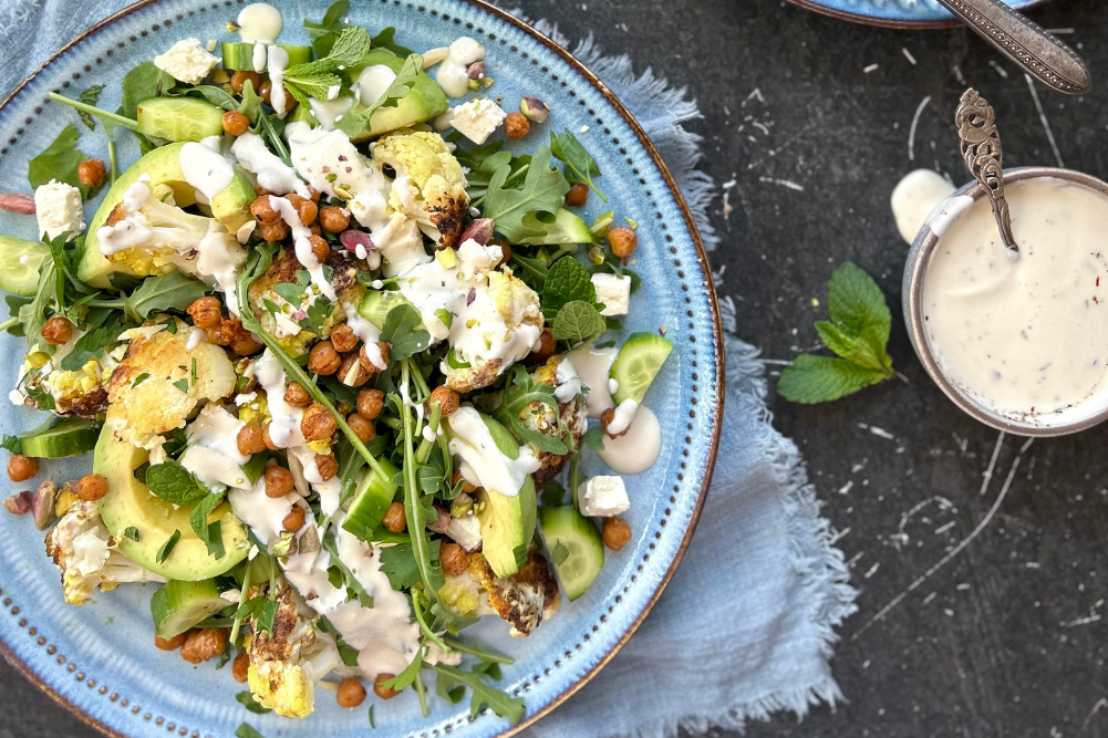 Roasted Cauliflower Salad