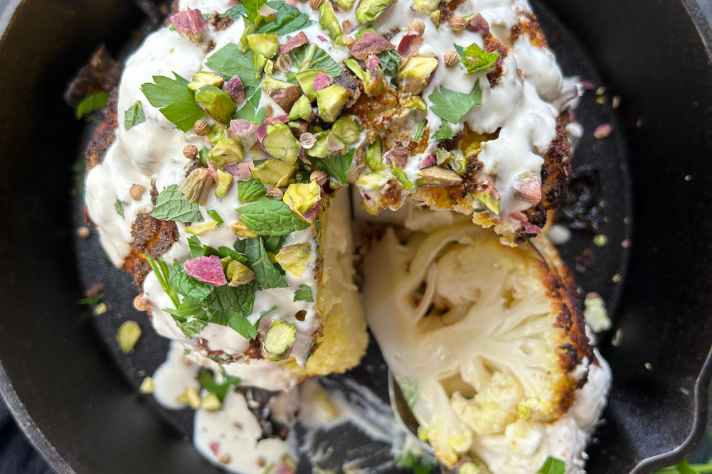 Whole Roasted Cauliflower