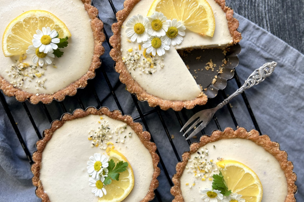 Lemon, Cashew & Tofu Cheesecake