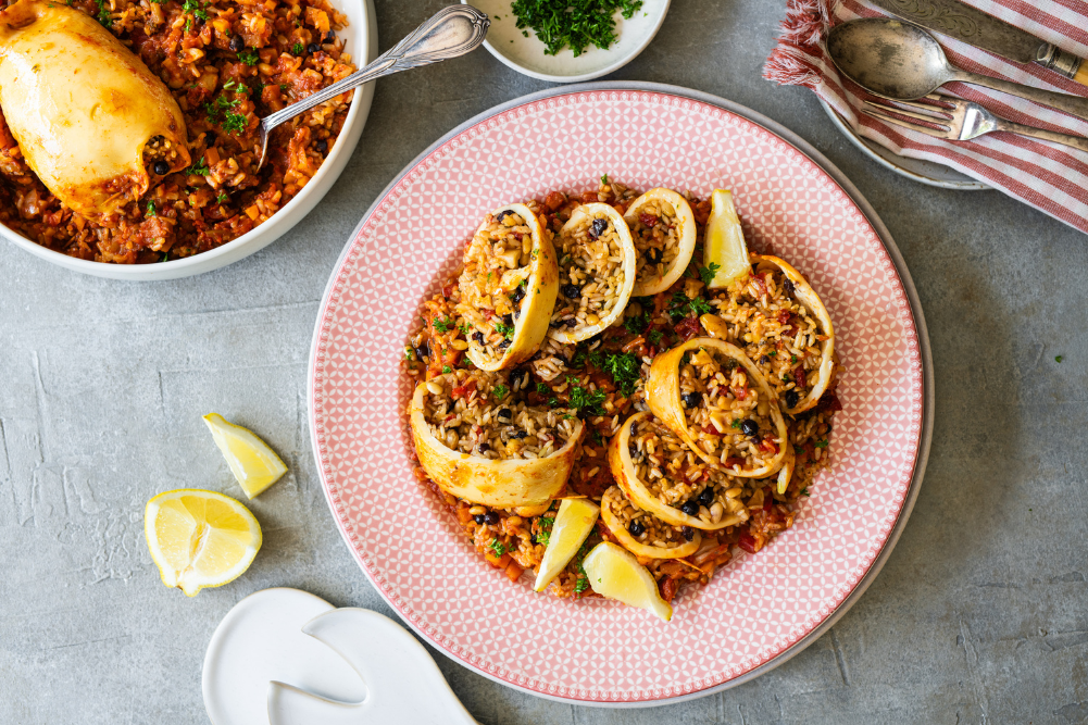 Stuffed Squid
