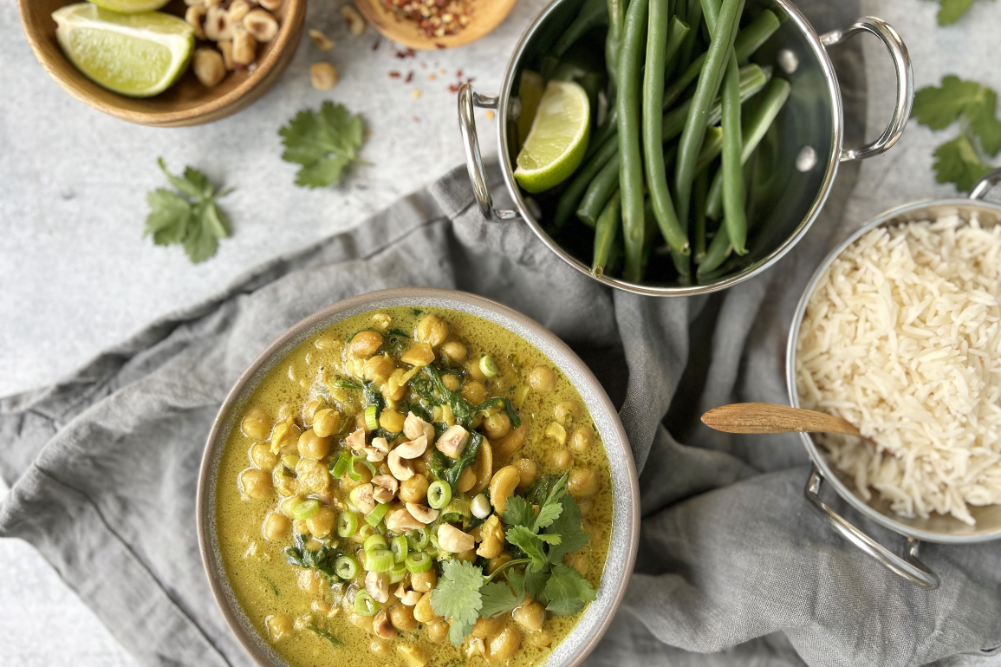 Chickpea Cashew Curry