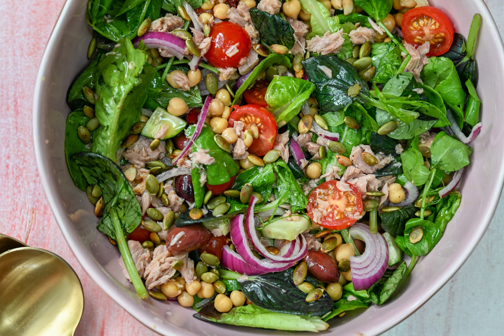 Chickpea Tuna Salad