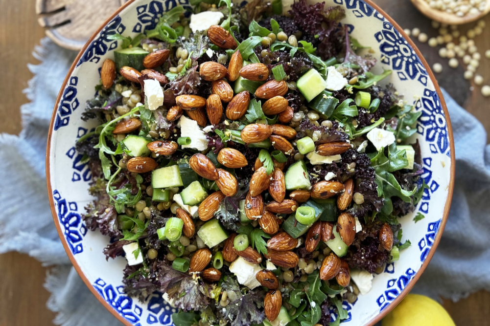 Green Lentil Salad