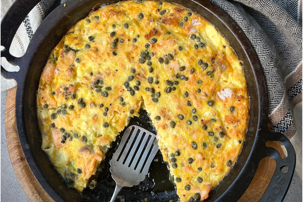 Smoked Salmon Bake