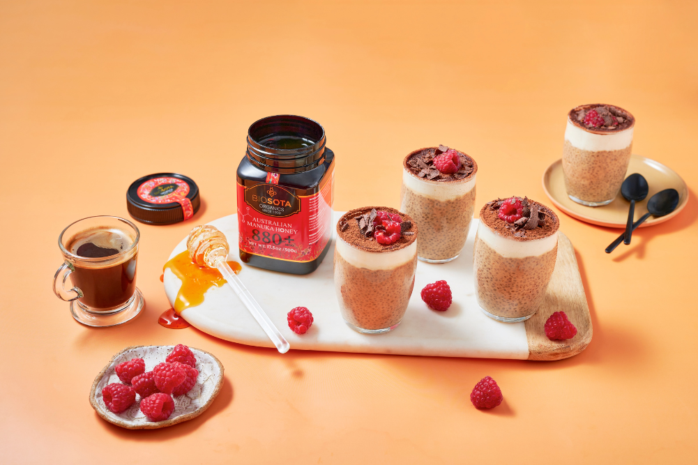 Tiramisu Chia Pudding